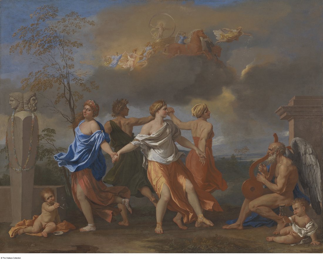Nicolas Poussin. La Danse de la Vie humaine. The Wallace Collection (Londres). CC-BY-NC-ND 4.0 - The Wallace Collection (London)